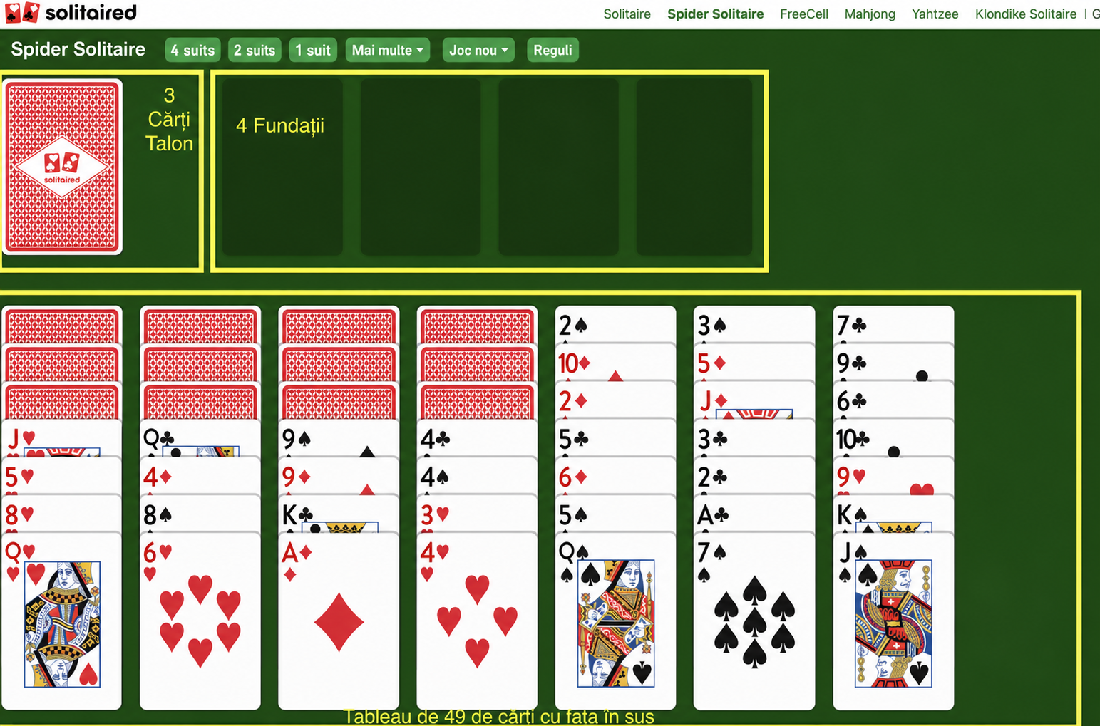 Cum să aranjezi Scorpion Solitaire