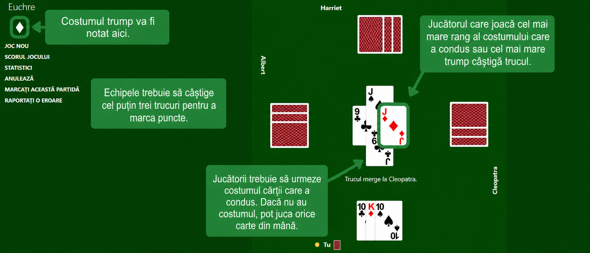 Reguli Euchre