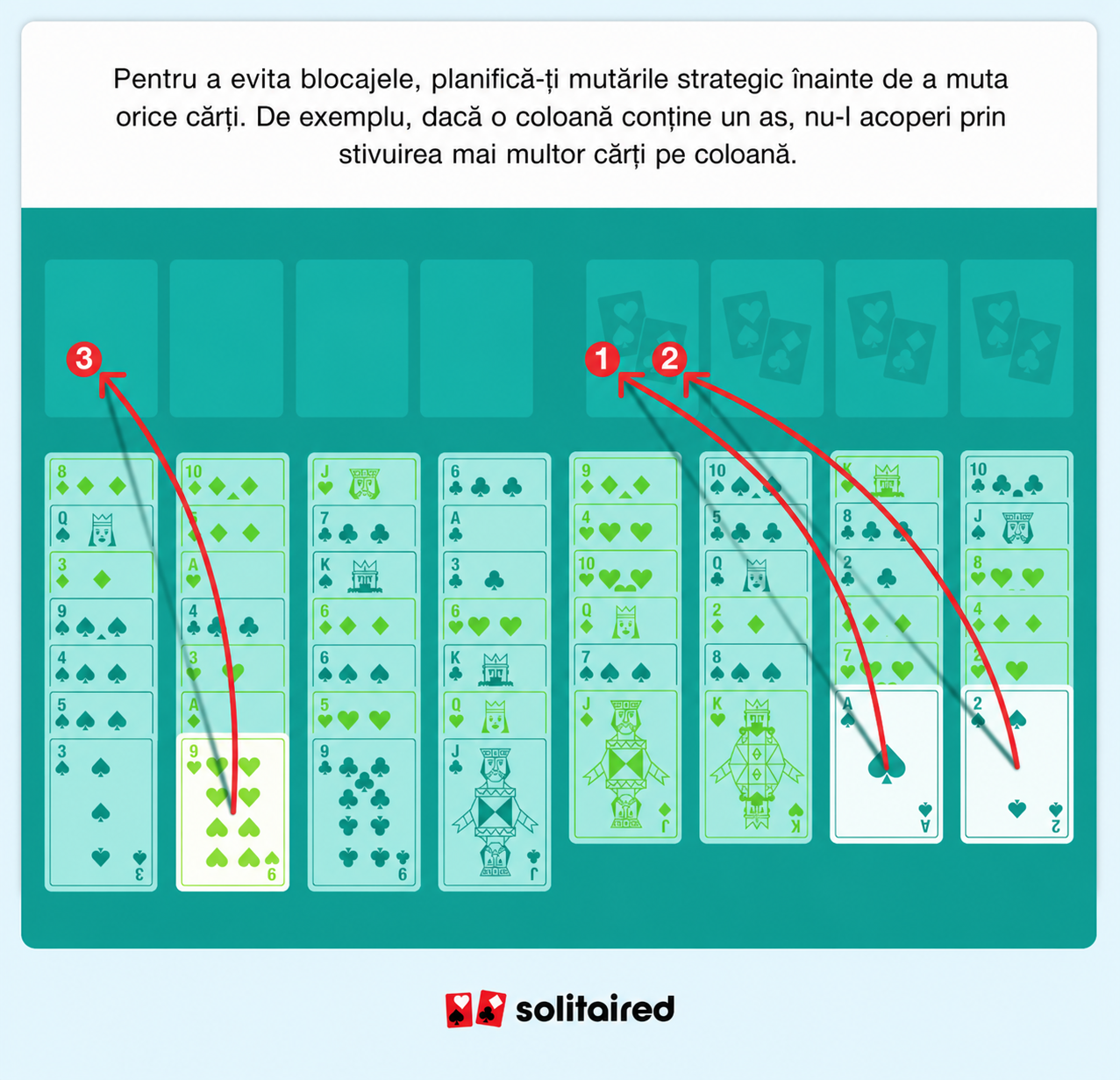 move cards strategically