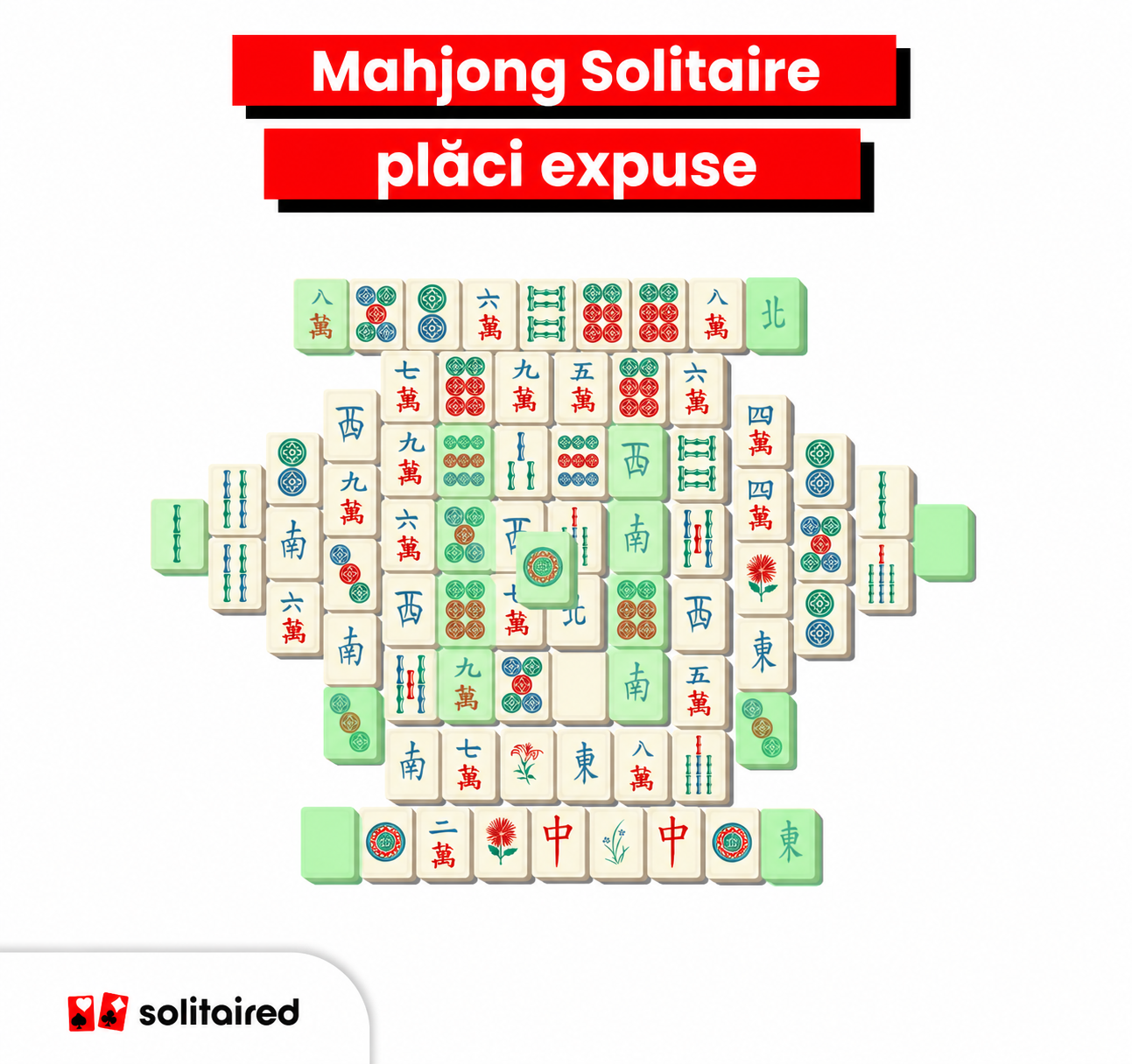 Mahjong exposted tiles