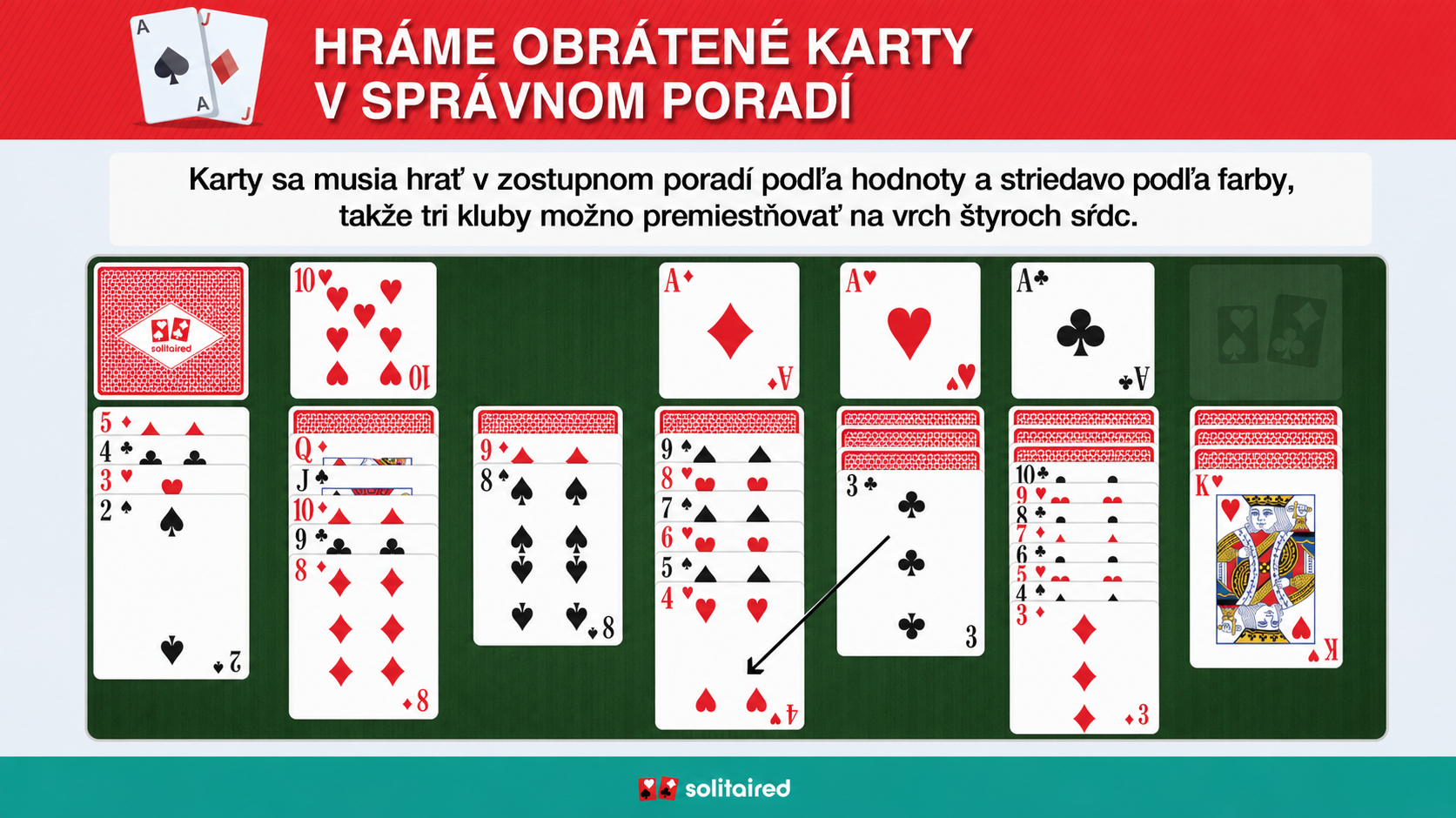 Play face-up cards