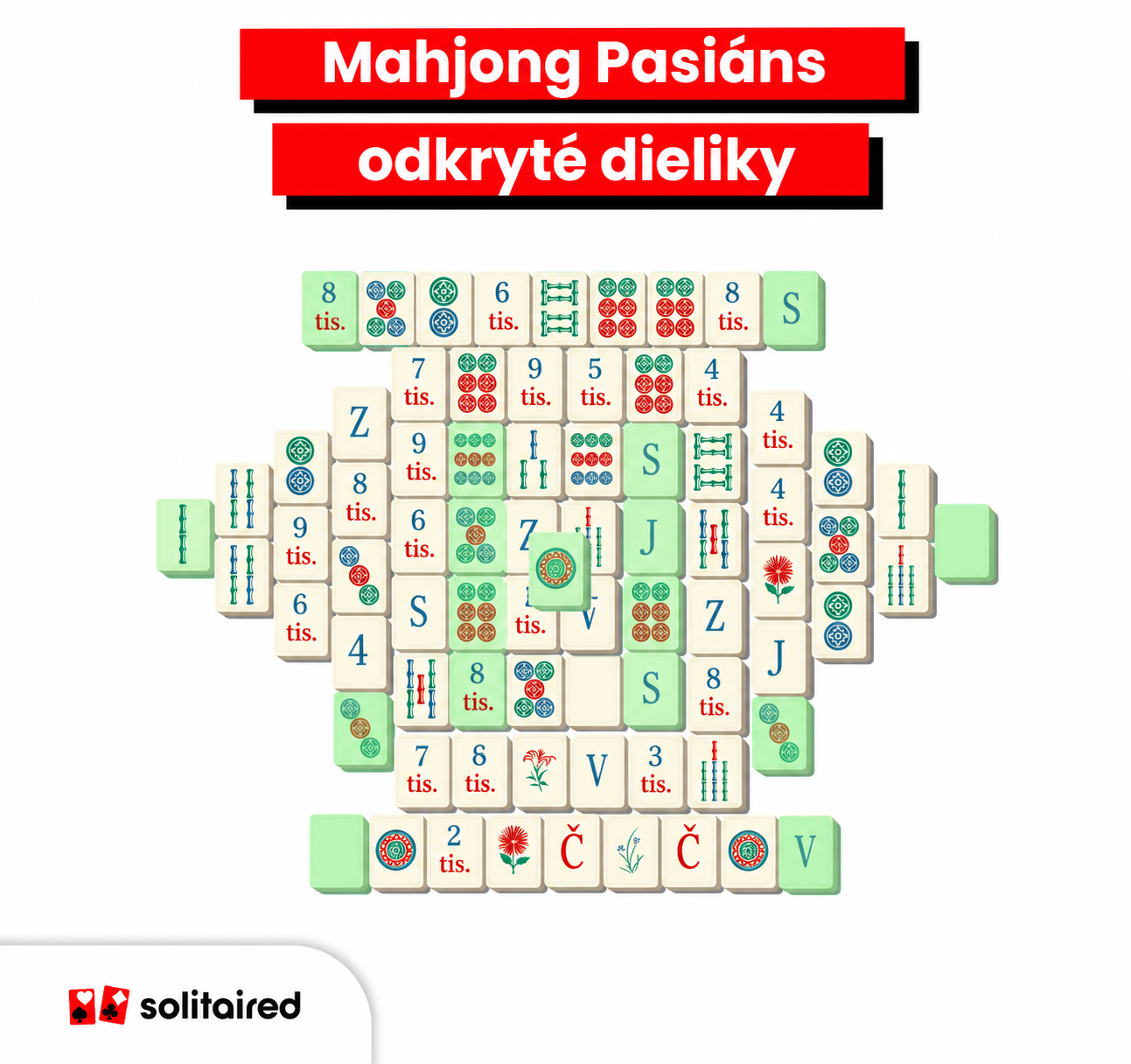 Mahjong exposted tiles