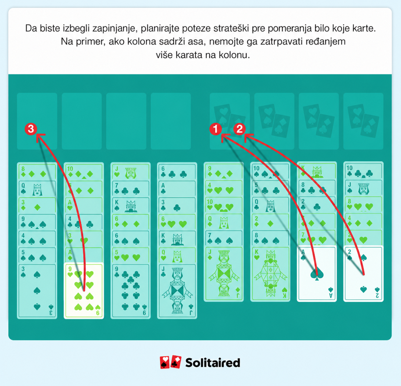 move cards strategically