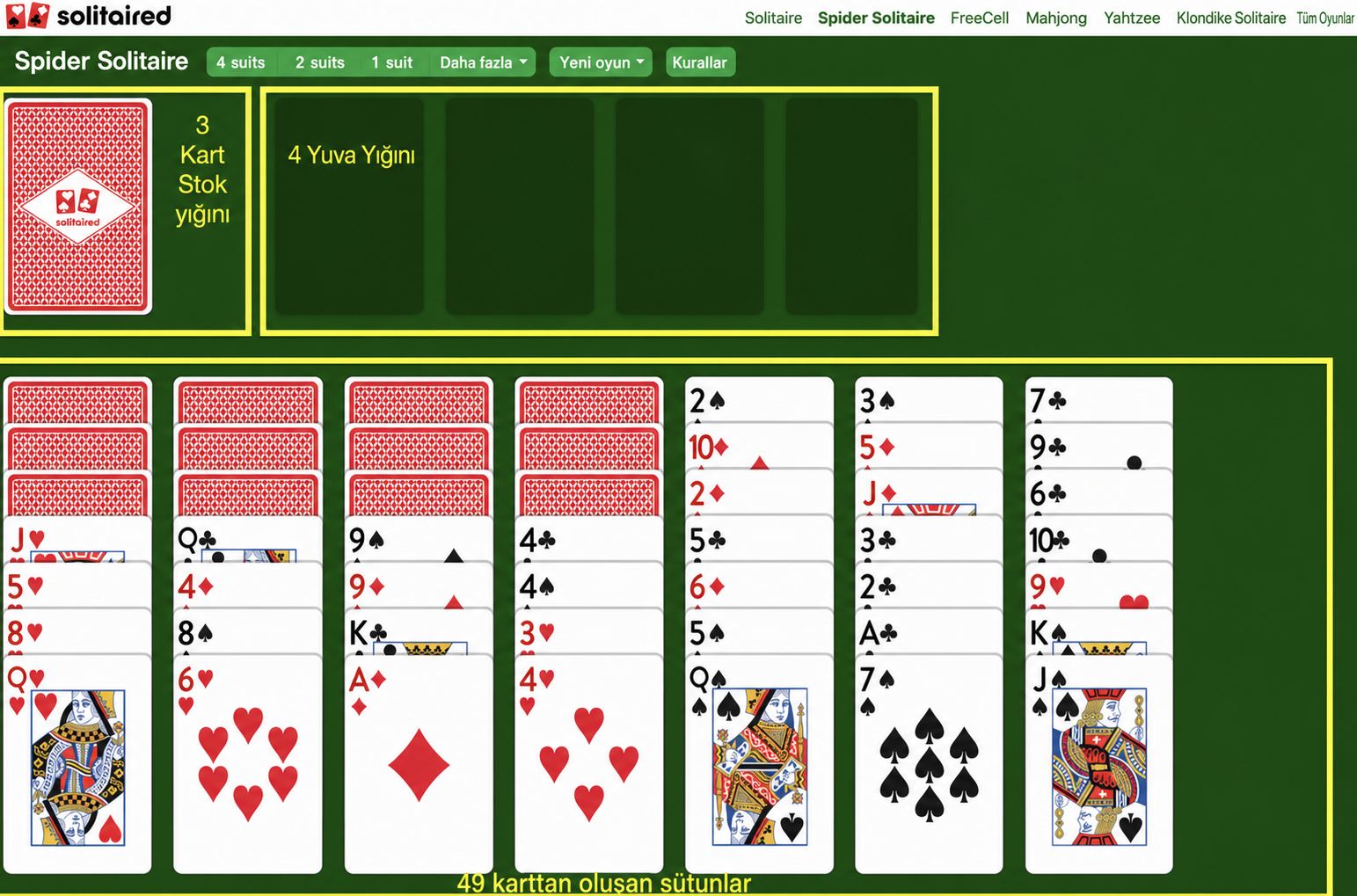 Scorpion Solitaire nasıl kurulur