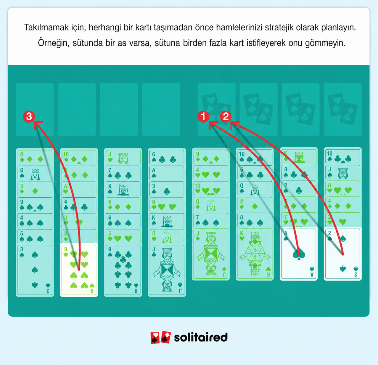 move cards strategically