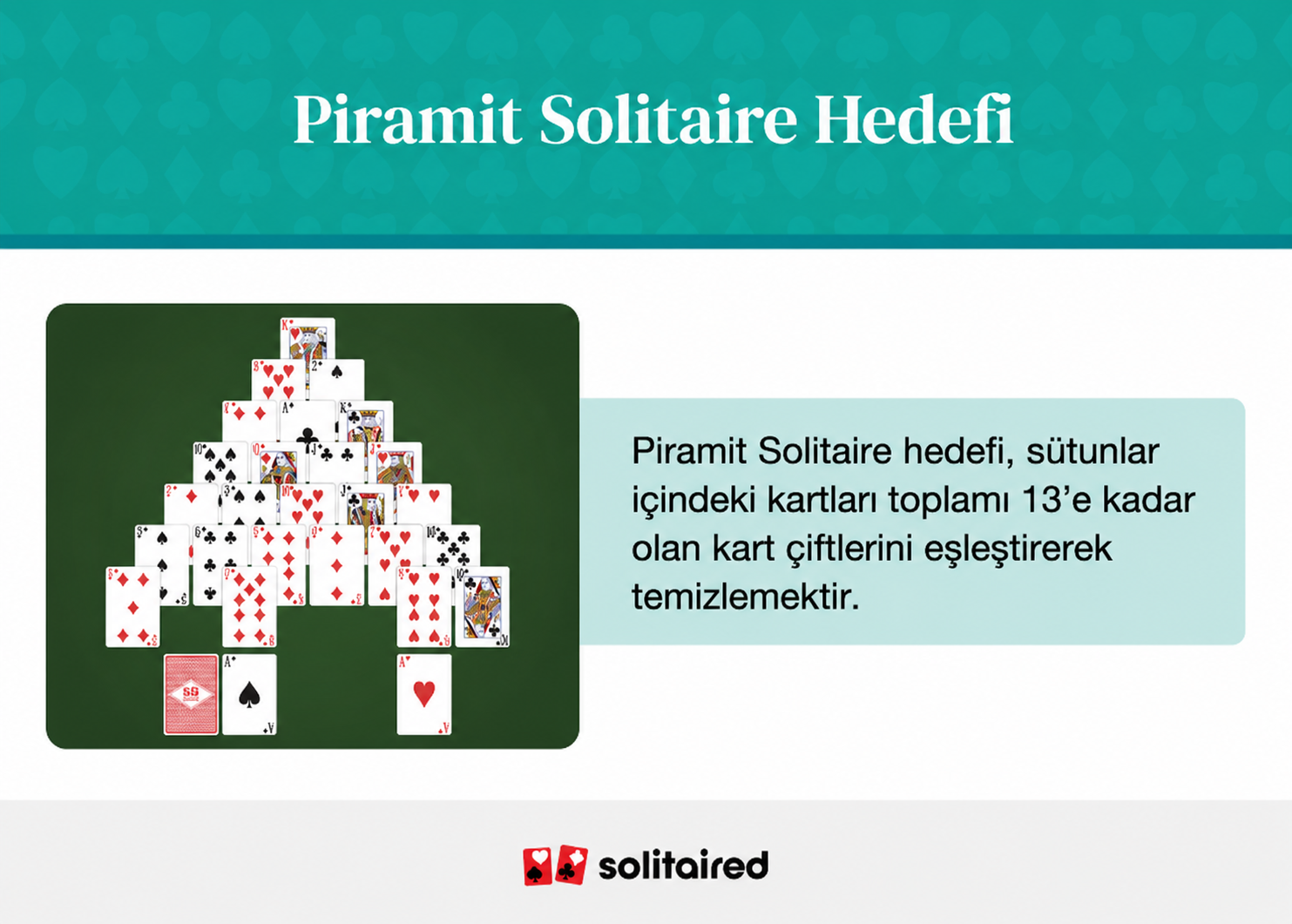 pyramid solitaire objective