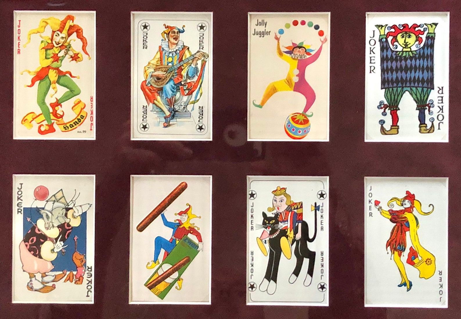 Vintage Joker cards