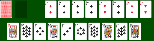 Busy Aces Solitaire - Play Online