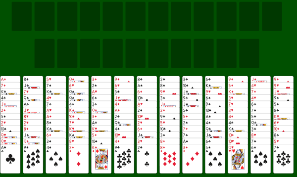 FeeCell Two Decks Solitaire